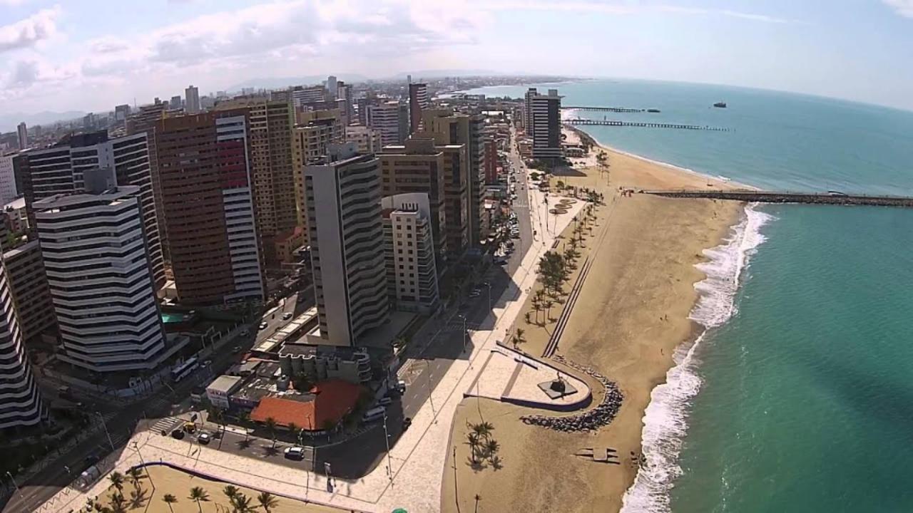 Apto 2Q Atlantic Ocean Beira Mar Fortaleza  Exteriör bild