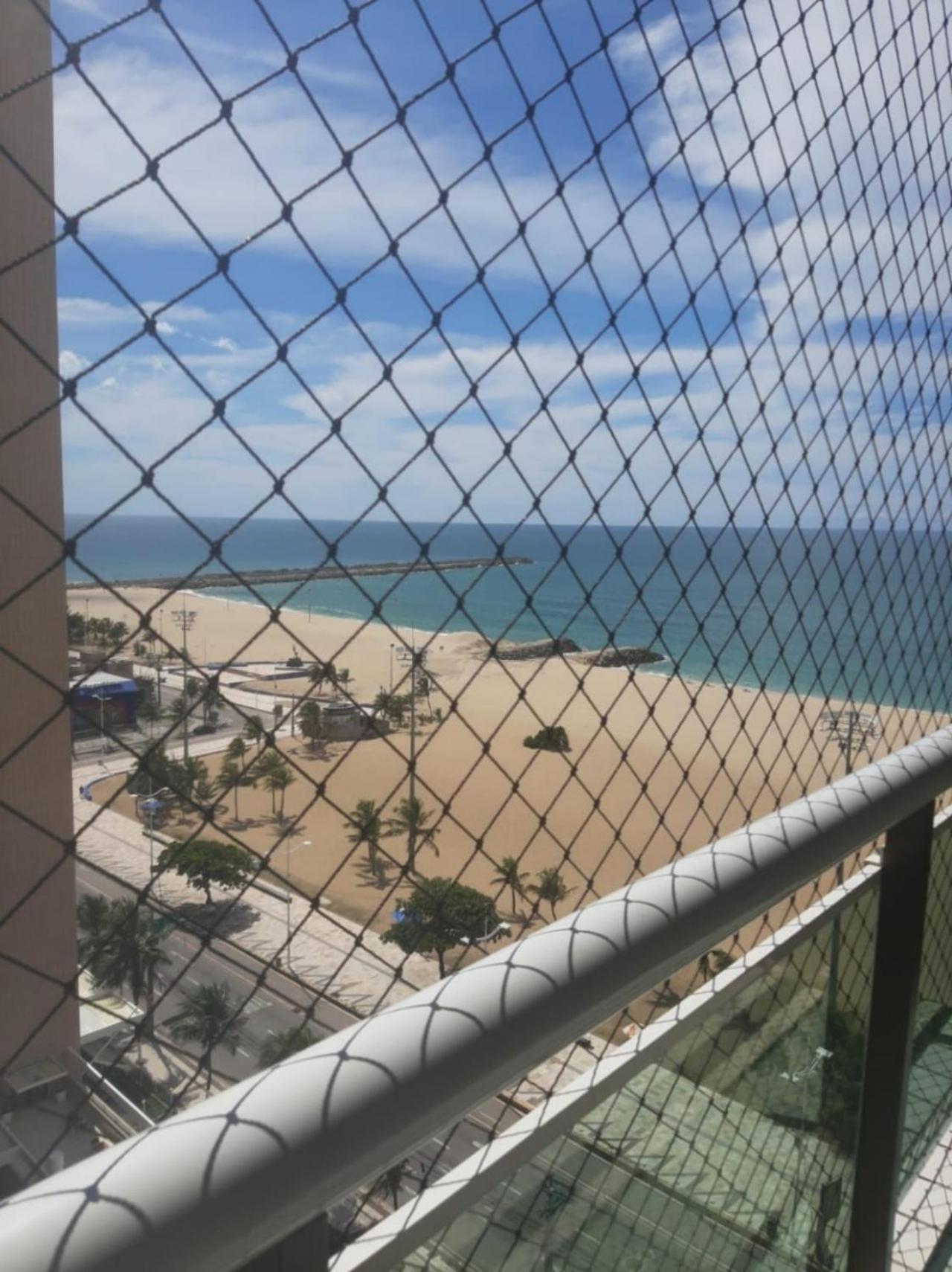 Apto 2Q Atlantic Ocean Beira Mar Fortaleza  Exteriör bild