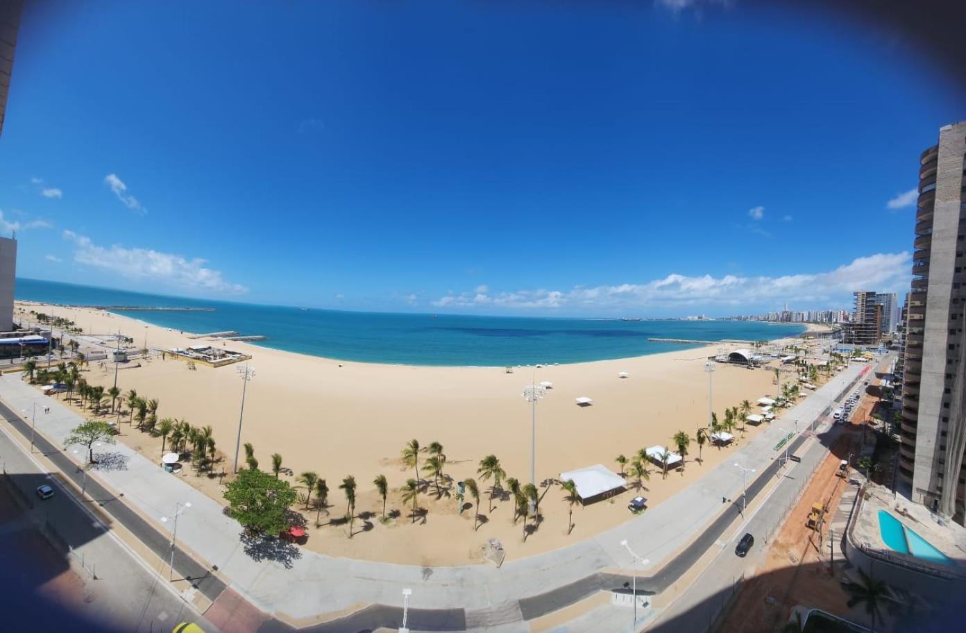 Apto 2Q Atlantic Ocean Beira Mar Fortaleza  Exteriör bild