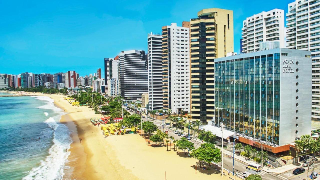 Apto 2Q Atlantic Ocean Beira Mar Fortaleza  Exteriör bild