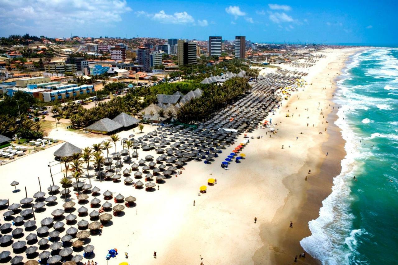 Apto 2Q Atlantic Ocean Beira Mar Fortaleza  Exteriör bild